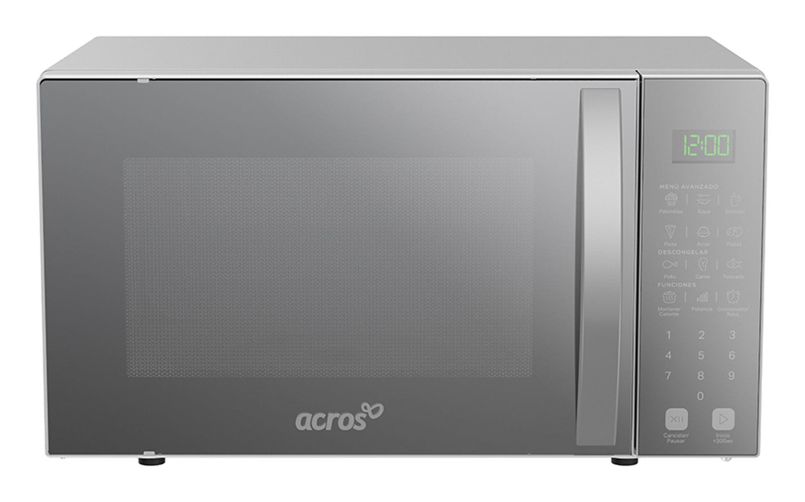 Acros AM1807D microondas Gris Encimera 20 L 700 W