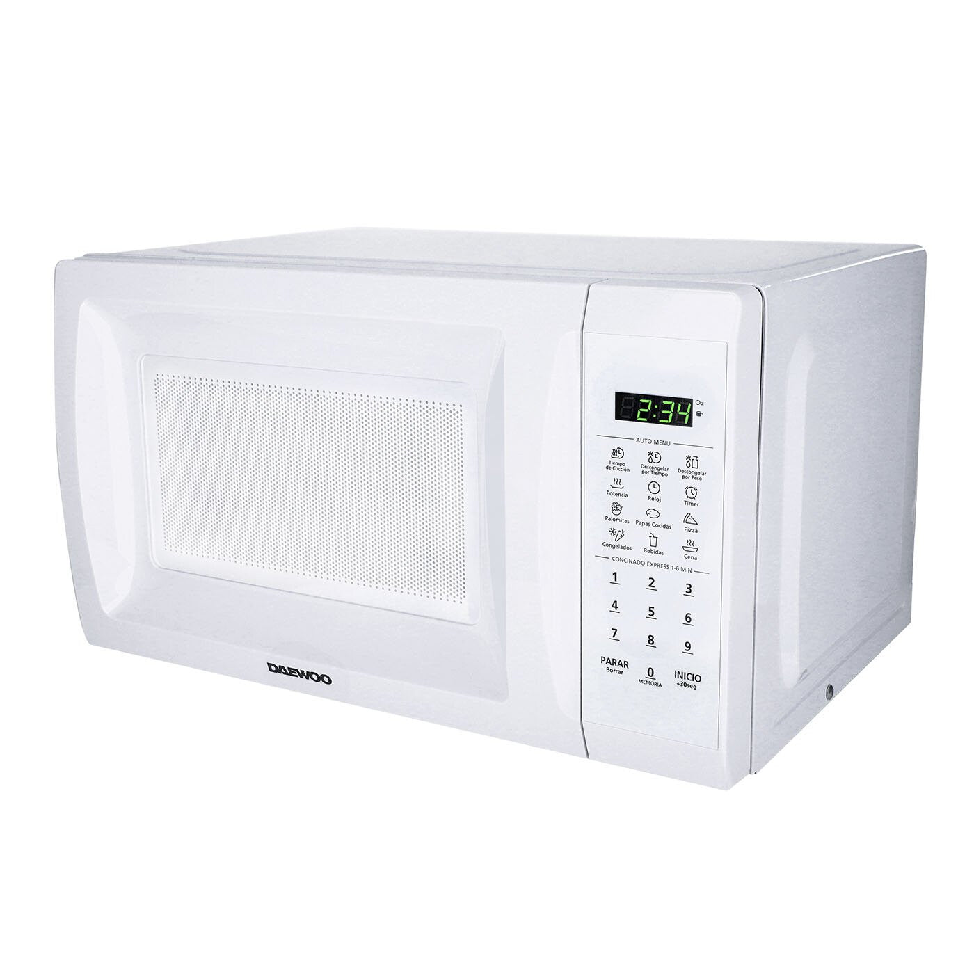 Daewoo DMDP07S2CW microondas Blanco Solo microondas Encimera 20 L 1050 W