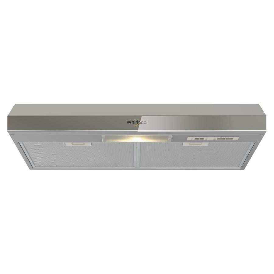 Whirlpool WH7610D campana Telescópica o extraplana Gris 323 m³/h