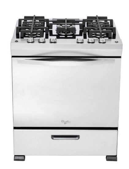 Whirlpool WF6900S estufa Independiente Acero inoxidable