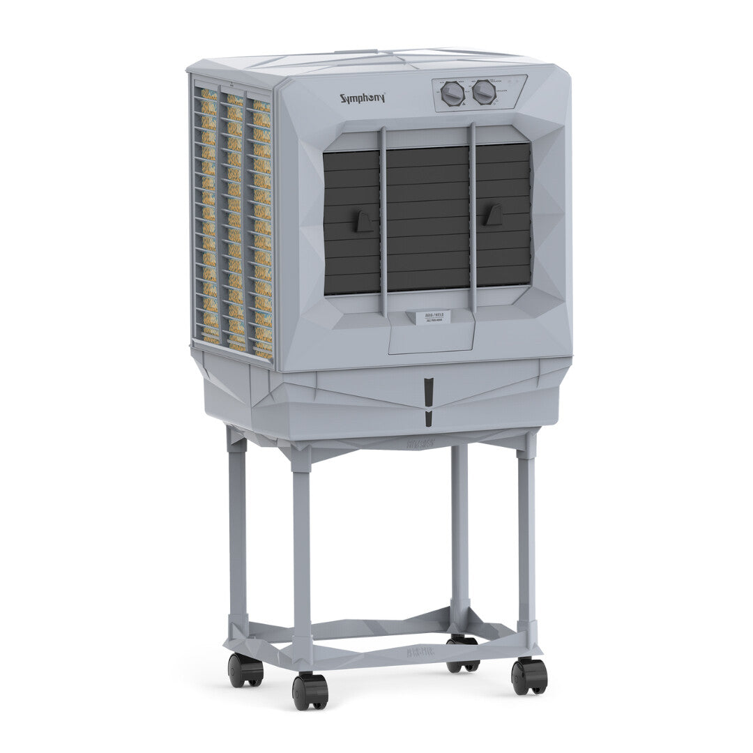 Symphony Aeris Diamante Plus aire acondicionado portátil 18 L 68 W Gris