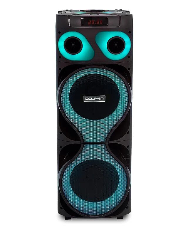 Dolphin SP-2150RBT altavoz portátil o de fiesta Negro 4500 W