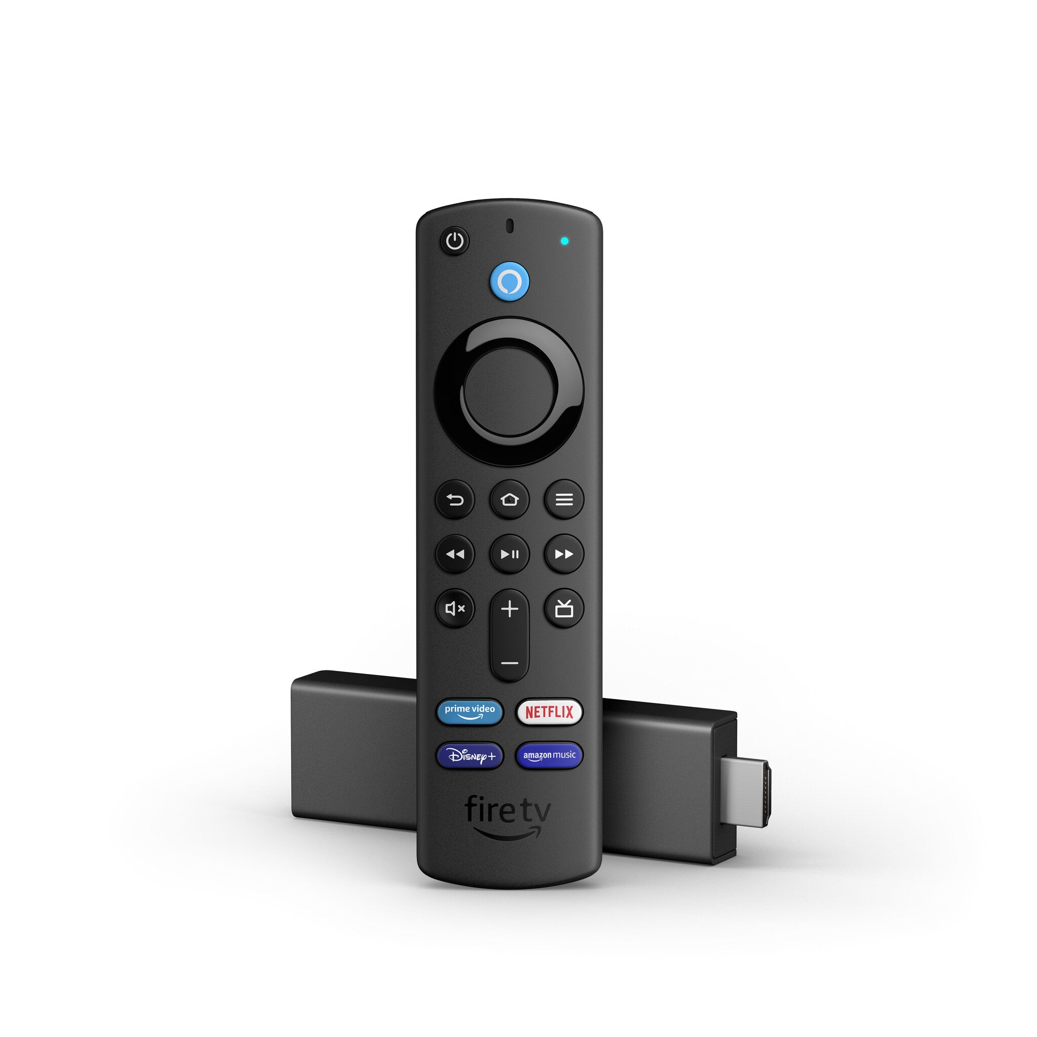 Amazon Fire TV Stick 4K 2021 MicroUSB 4K Ultra HD Negro