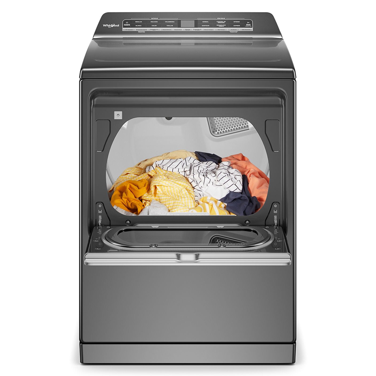 Whirlpool 7MWGD7120LC secadora Independiente Carga superior 28 kg Negro