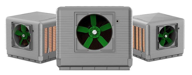 Symphony S7000 climatizador evaporativo Refrigerador de aire evaporativo montado en techo