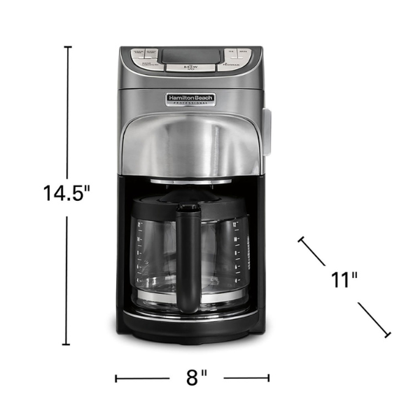 CAFETERA HAMILTON BEACH MOD. 49500 PROGRAMABLE PROFESIONAL