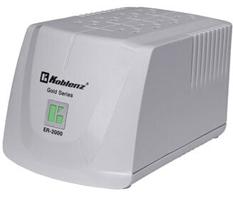 Koblenz ER-2000 regulador de voltaje 8 salidas AC Blanco