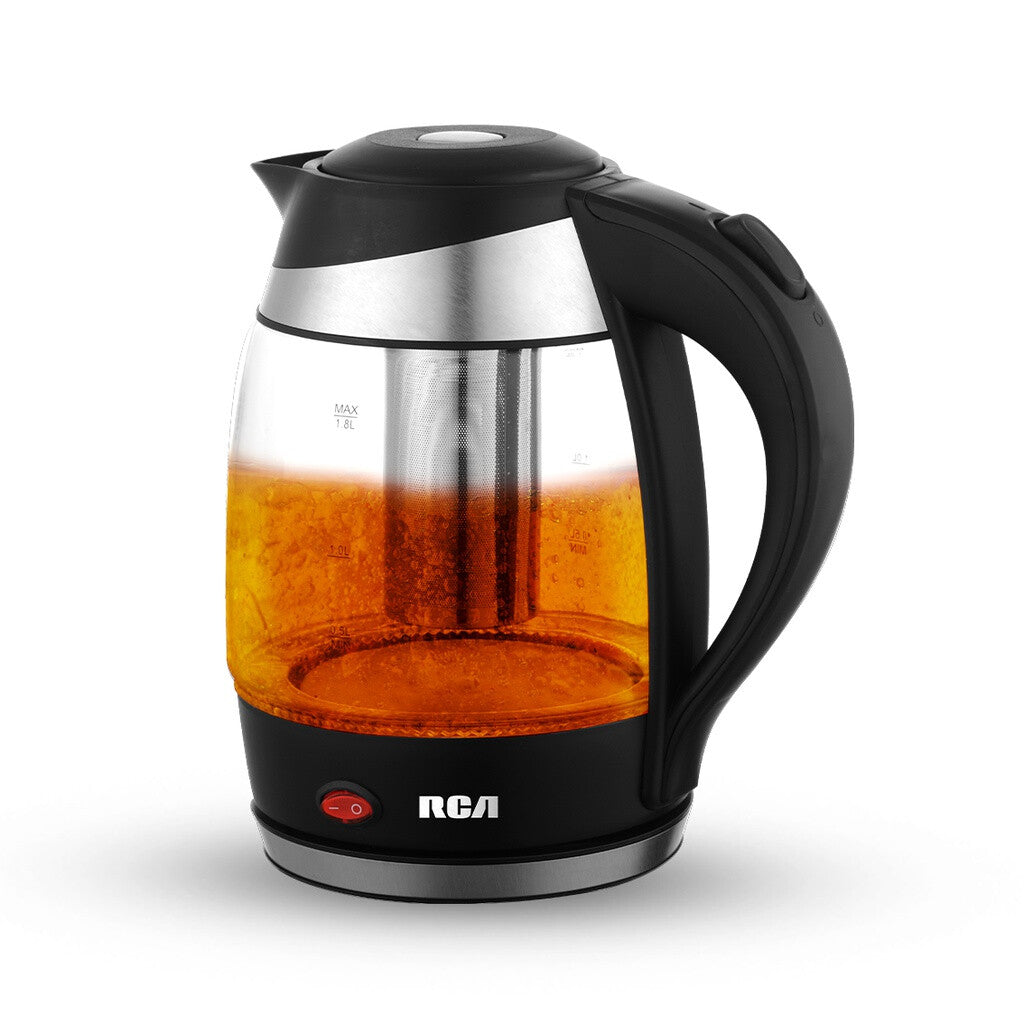 RCA RC-329 tetera Un sola tetera 1800 ml Negro