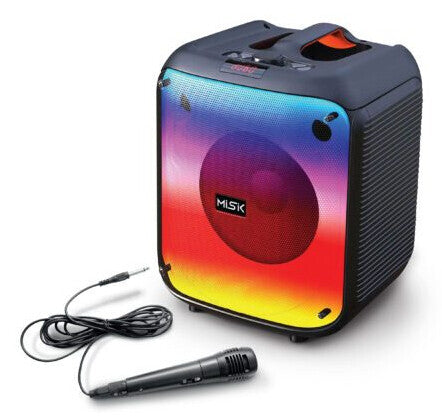 Misik MS231 altavoz portátil o de fiesta Altavoz monofónico portátil Negro