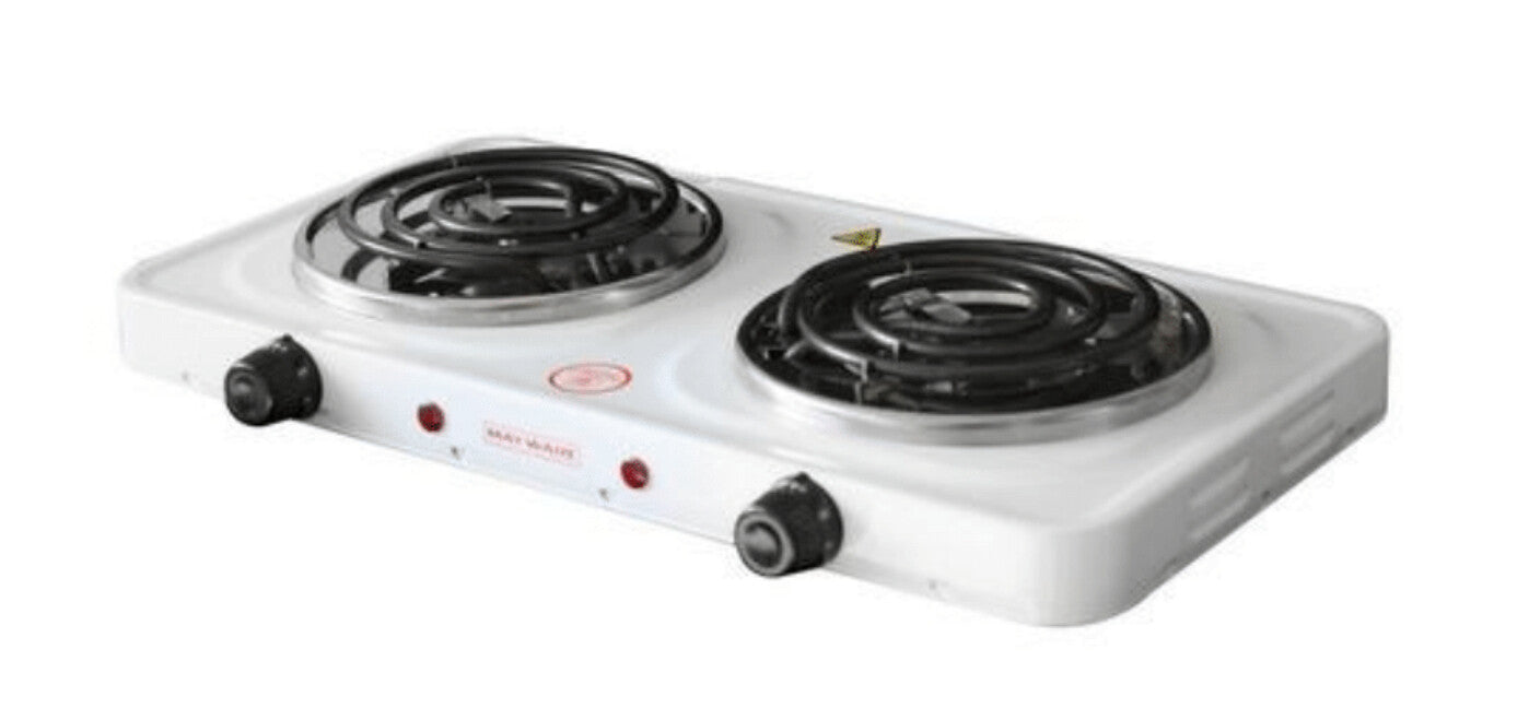 Mayware HY2000A hobs Blanco Encimera 2 zona(s)