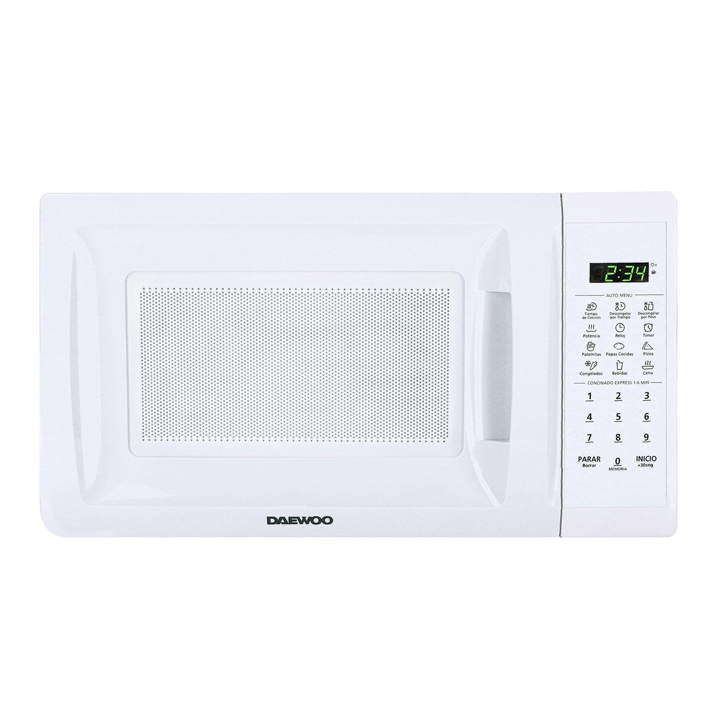 Daewoo DMDP07S2CW microondas Blanco Solo microondas Encimera 20 L 1050 W
