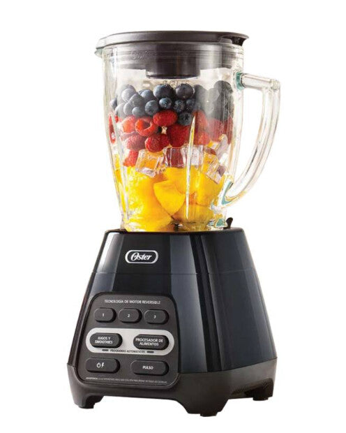 Oster BLSTPYG1309B-013 licuadora 1,5 L Batidora de vaso 700 W Negro, Transparente