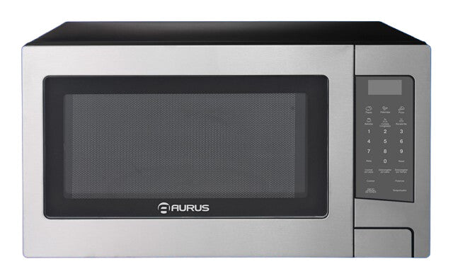 AURUS AMP11SS microondas Negro, Acero inoxidable Solo microondas Encimera 1000 W