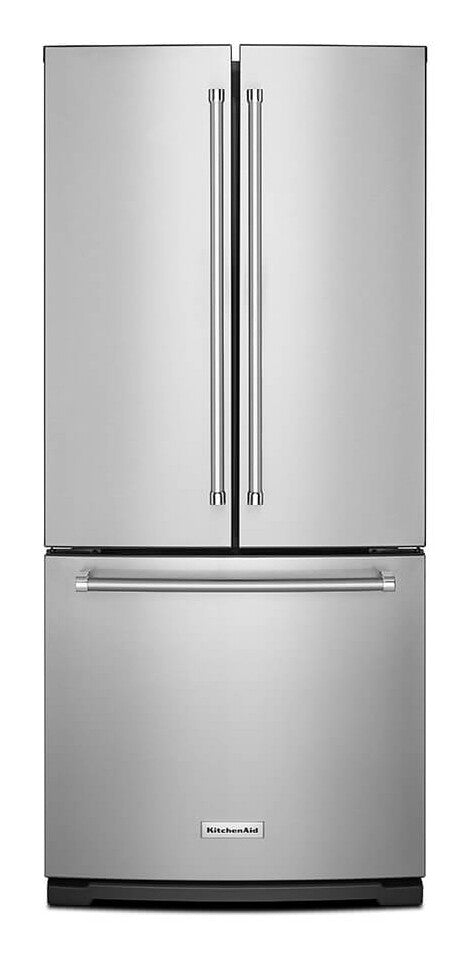 KitchenAid 7MKRFF300ESS nevera puerta lado a lado Integrado/Independiente 557 L Gris