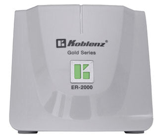 Koblenz ER-2000 regulador de voltaje 8 salidas AC Blanco