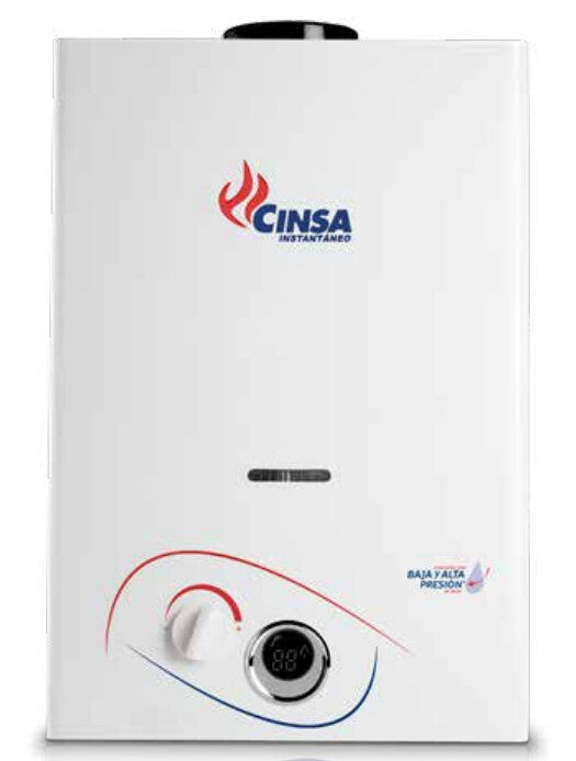 Cinsa CIN-06 B Vertical Sin depósito (instantánea) Sistema de calentador único Blanco