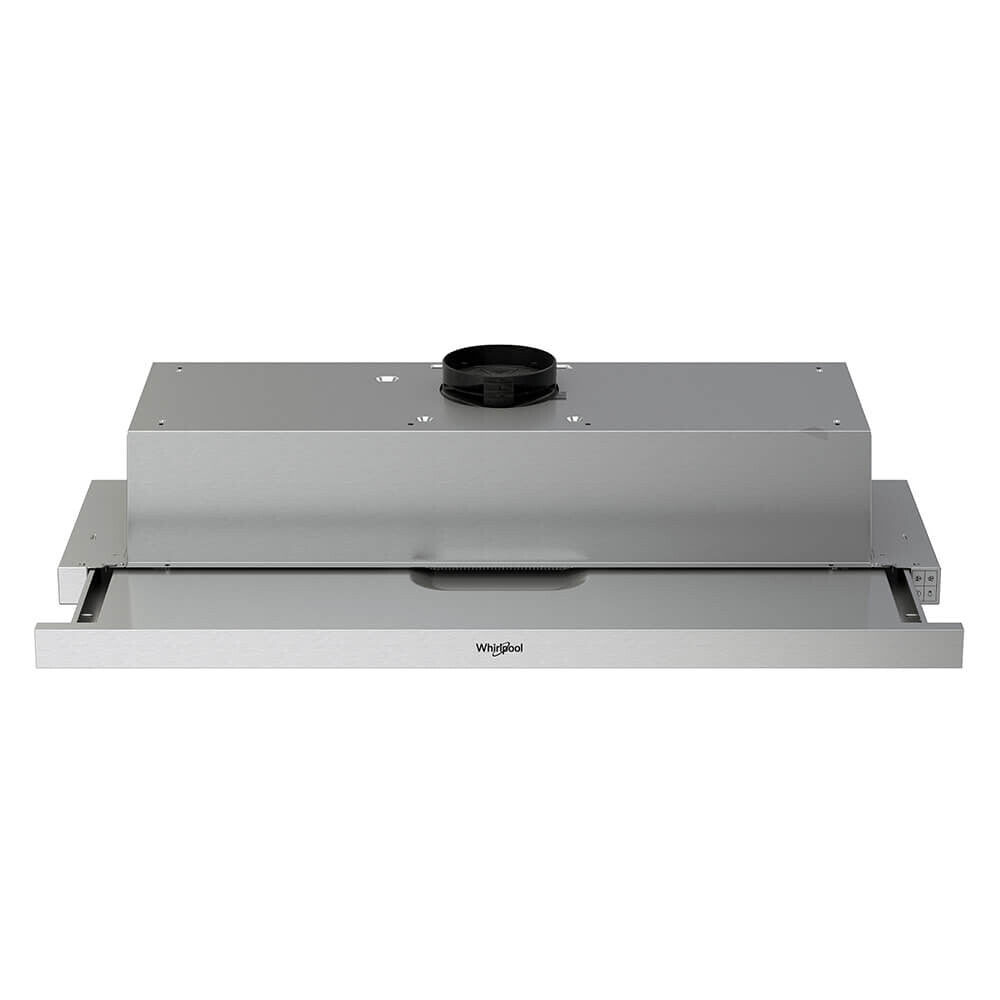Whirlpool WHT9030S campana Semintegrada (extraíble) Gris