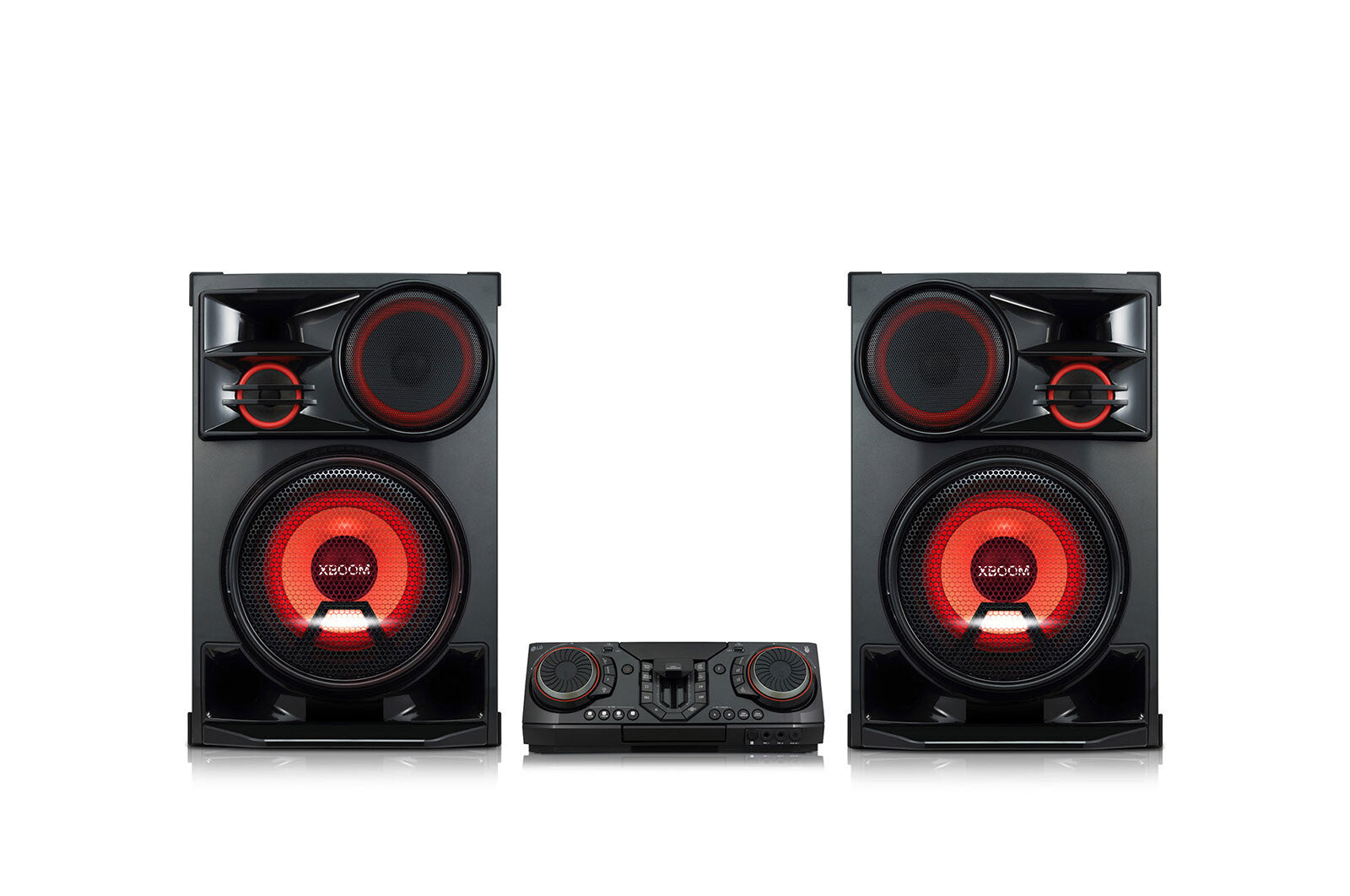 LG XBOOM CL98 sistema de audio para el hogar Minicadena de música para uso doméstico 3500 W Negro