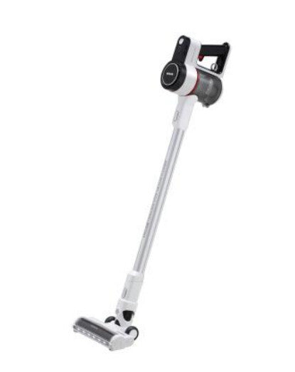 WINIA WRSG-22D1W aspiradora de pie y escoba eléctrica Aspiradora escoba 2 en 1 Batería Secar HEPA Bolsa para el polvo Blanco