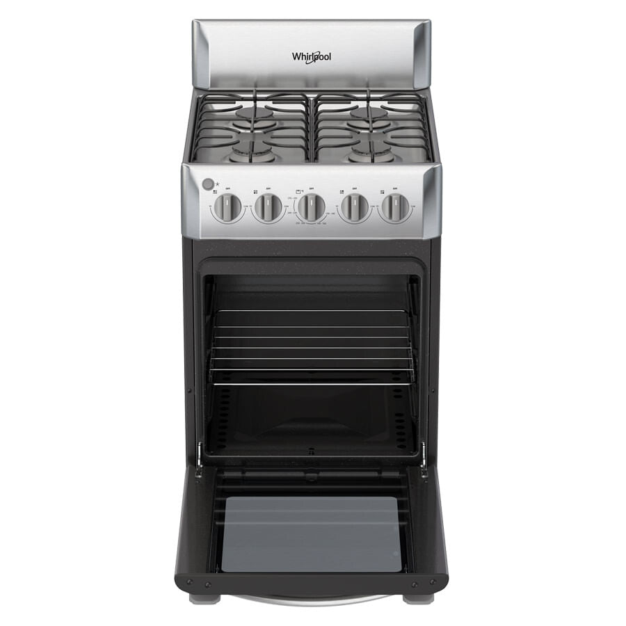 Whirlpool WWR3000S cocina Cocina independiente Gas Encimera de gas Gris