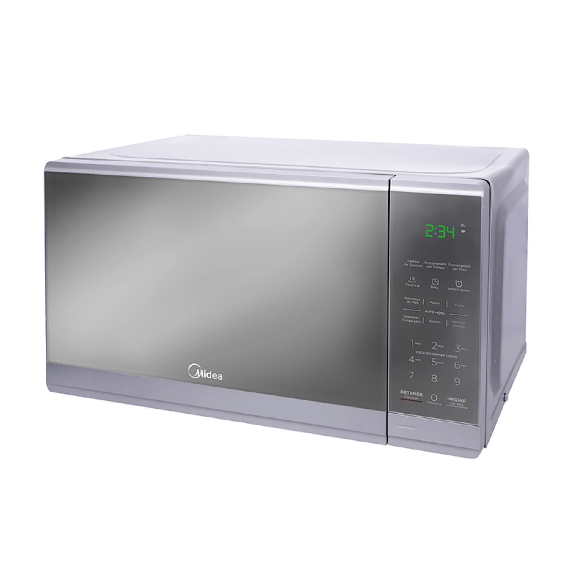 Midea MMDF07S2MG microondas Plata Microondas combinado Encimera 20 L