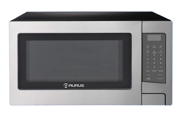 AURUS AMP14SS microondas Negro, Acero inoxidable Solo microondas Encimera 1000 W