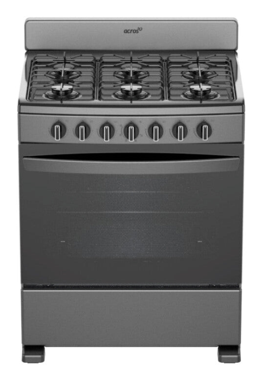 Acros AFR2000G cocina Cocina independiente Gas Encimera de gas Titanio