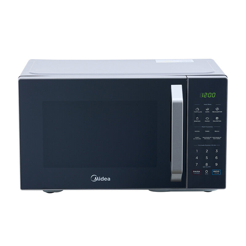 Midea MMDX11S2MG microondas Plata Solo microondas Encimera 31 L