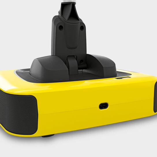 Kärcher KB 5 Escoba eléctrica Batería Secar Sin bolsa 0,37 L Negro, Amarillo