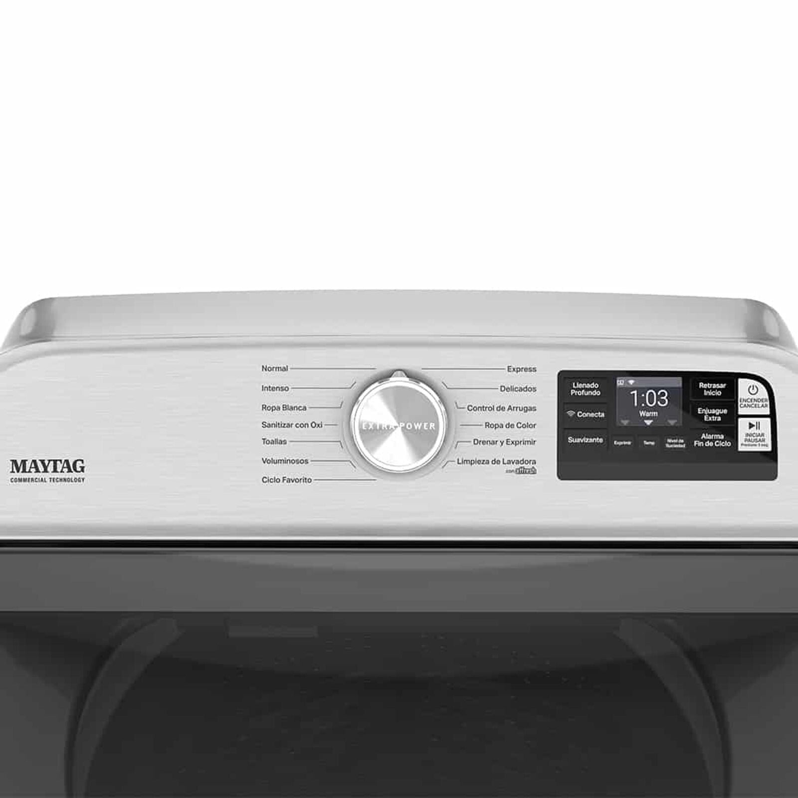 Maytag 7MMVW7230LC lavadora Carga superior 29 kg 850 RPM Gris