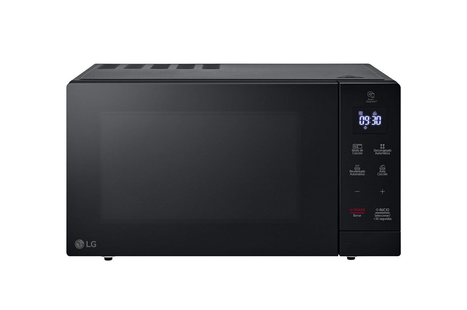 LG NeoChef MH7032JAS microondas Negro Microondas con grill Encimera 30 L 900 W