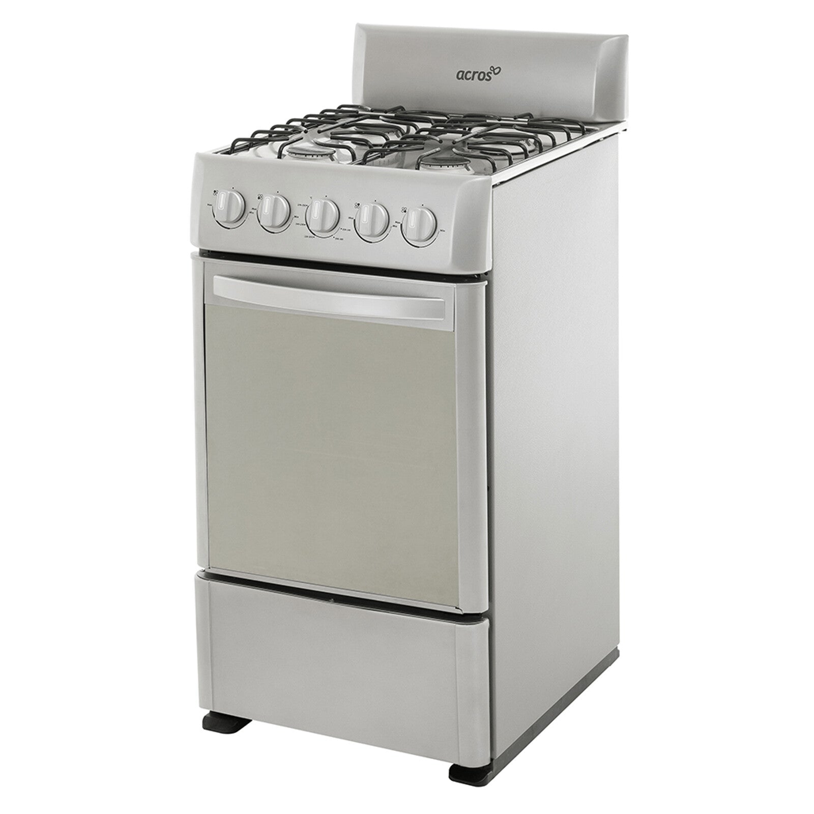 Acros AW5400D cocina Cocina independiente Gas Encimera de gas Plata