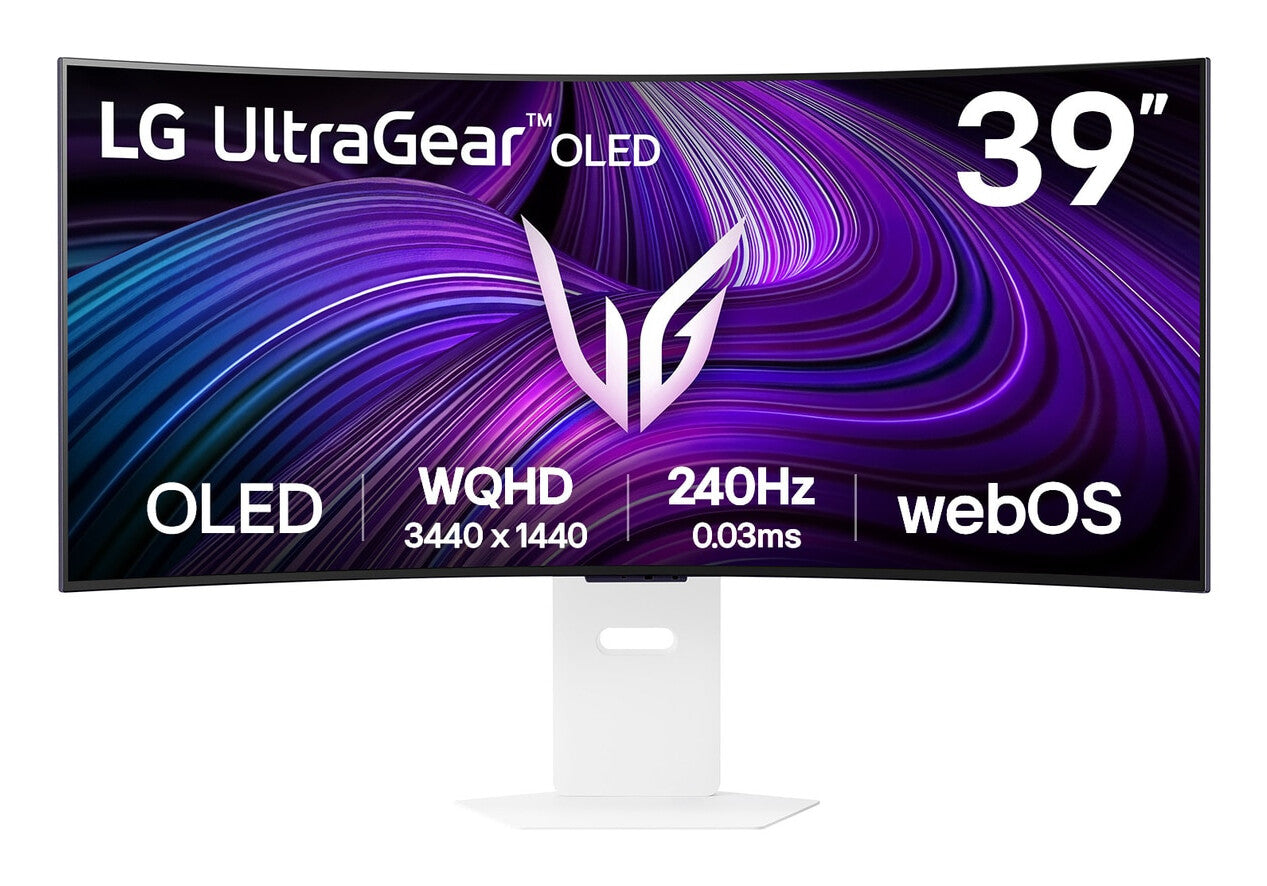 LG 39GX90SA-W pantalla para PC 99,1 cm (39") 3440 x 1440 Pixeles Wide Quad HD OLED Blanco
