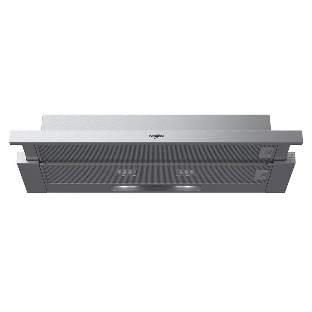 Whirlpool WHT9030S campana Semintegrada (extraíble) Gris