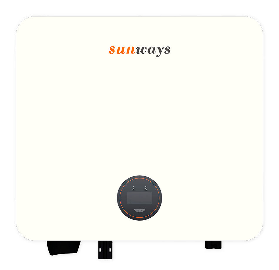 Sunways STS-3KTL-S Inversor Solar 3,3 kVA Negro, Blanco