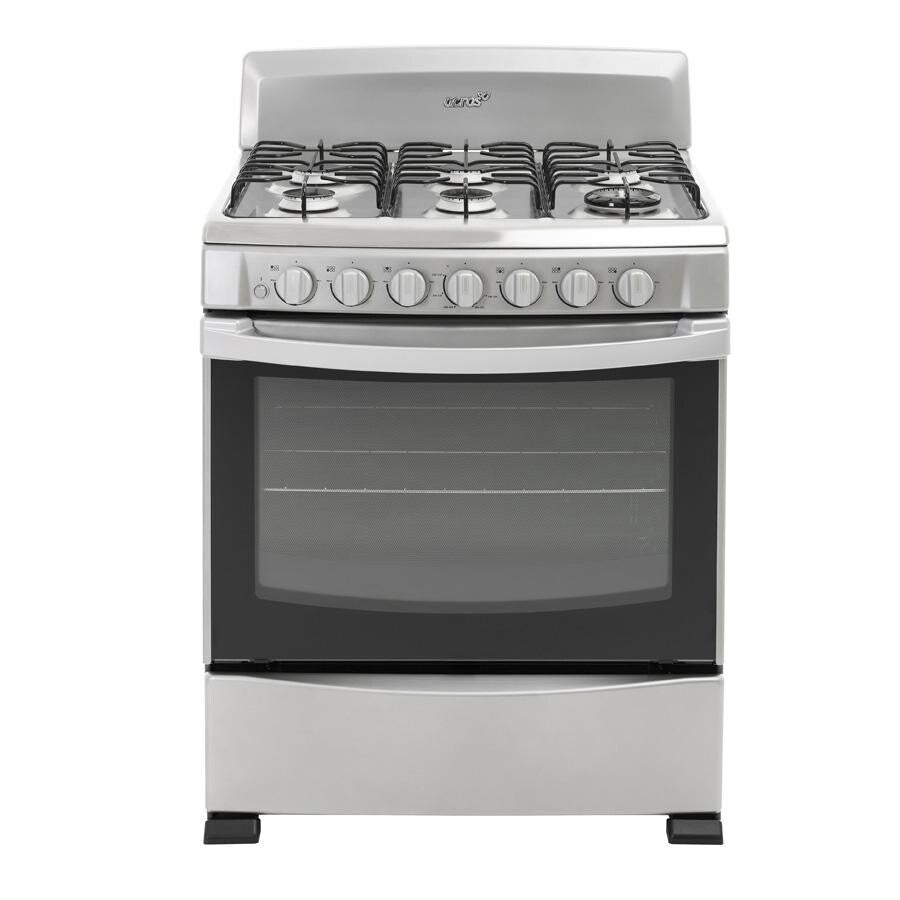 Acros AF5434D cocina Cocina independiente Gas Encimera de gas Titanio