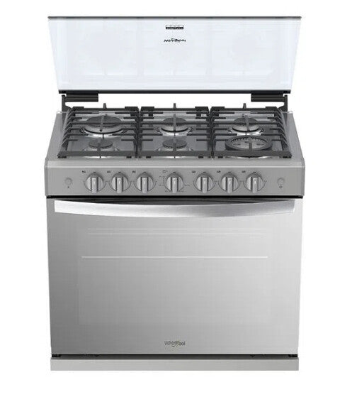 Whirlpool WER3100D cocina Cocina independiente Gas Encimera de gas Gris