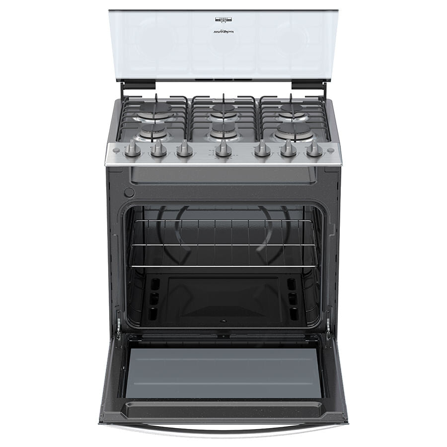 Whirlpool WFR3300D cocina Cocina independiente Gas Encimera de gas Gris