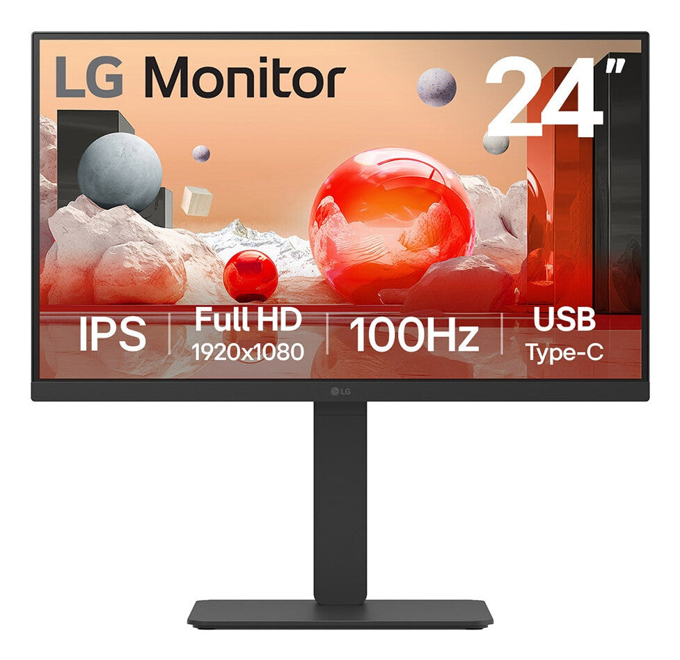 LG 24BA650 LED display 60,5 cm (23.8") 1920 x 1080 Pixeles Full HD Negro