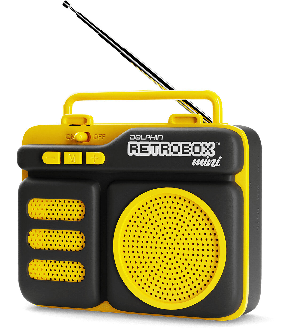 Dolphin RTX-10 Altavoz monofónico portátil Amarillo