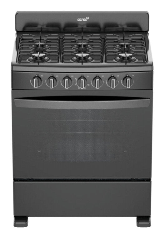 Acros AFR2000B cocina Cocina independiente Gas Encimera de gas Negro