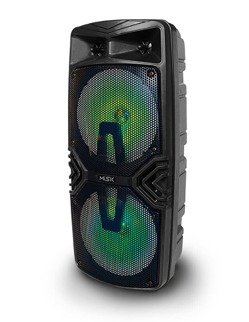 Misik MB158 altavoz portátil o de fiesta Negro