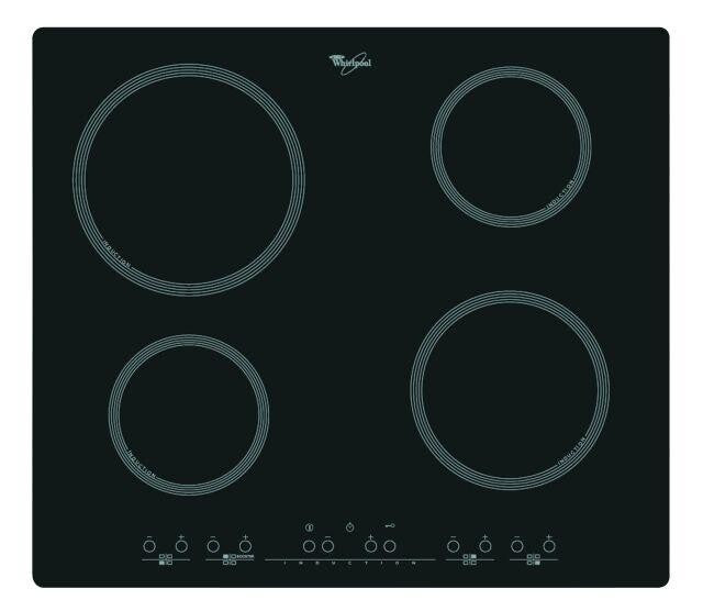 Whirlpool ACM 708 NE Negro Integrado Con placa de inducción 4 zona(s)