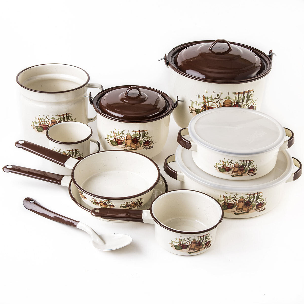 Cinsa 36740 kit de cacerolas 14 pieza(s)