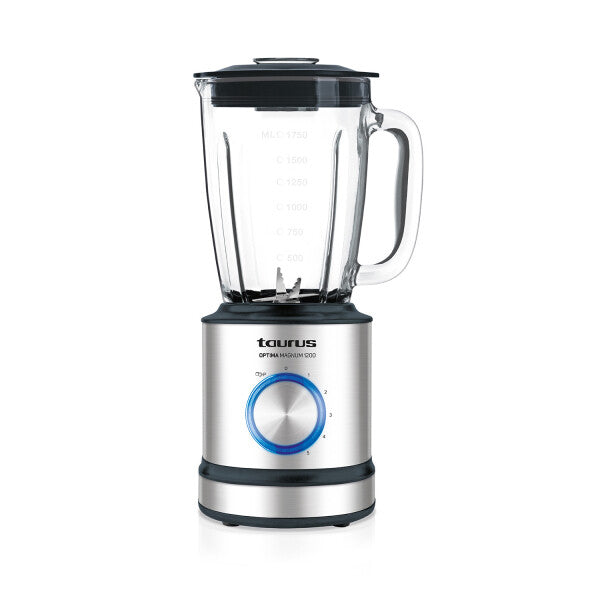 Taurus OPTIMA MAGNUM 1200 licuadora 1,75 L Batidora de vaso 1200 W Plata