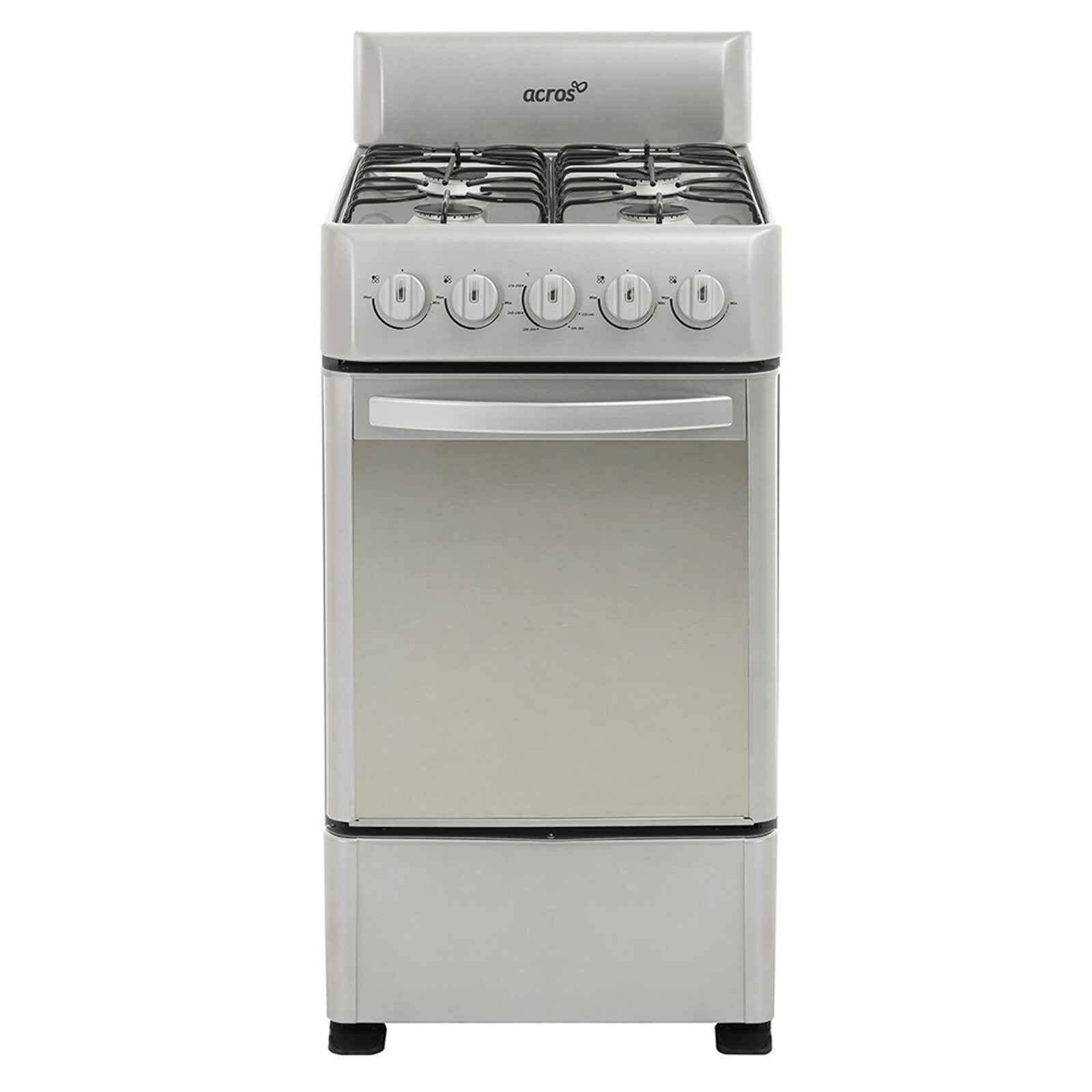 Acros AW5400D cocina Cocina independiente Gas Encimera de gas Plata