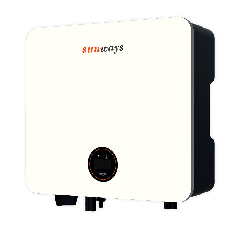 Sunways STS-3KTL-S Inversor Solar 3,3 kVA Negro, Blanco