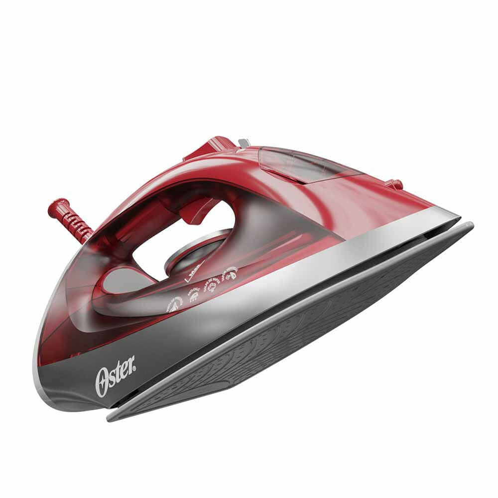 Oster GCSTBS6051 plancha Plancha a vapor Suela antiadherente 1250 W Rojo