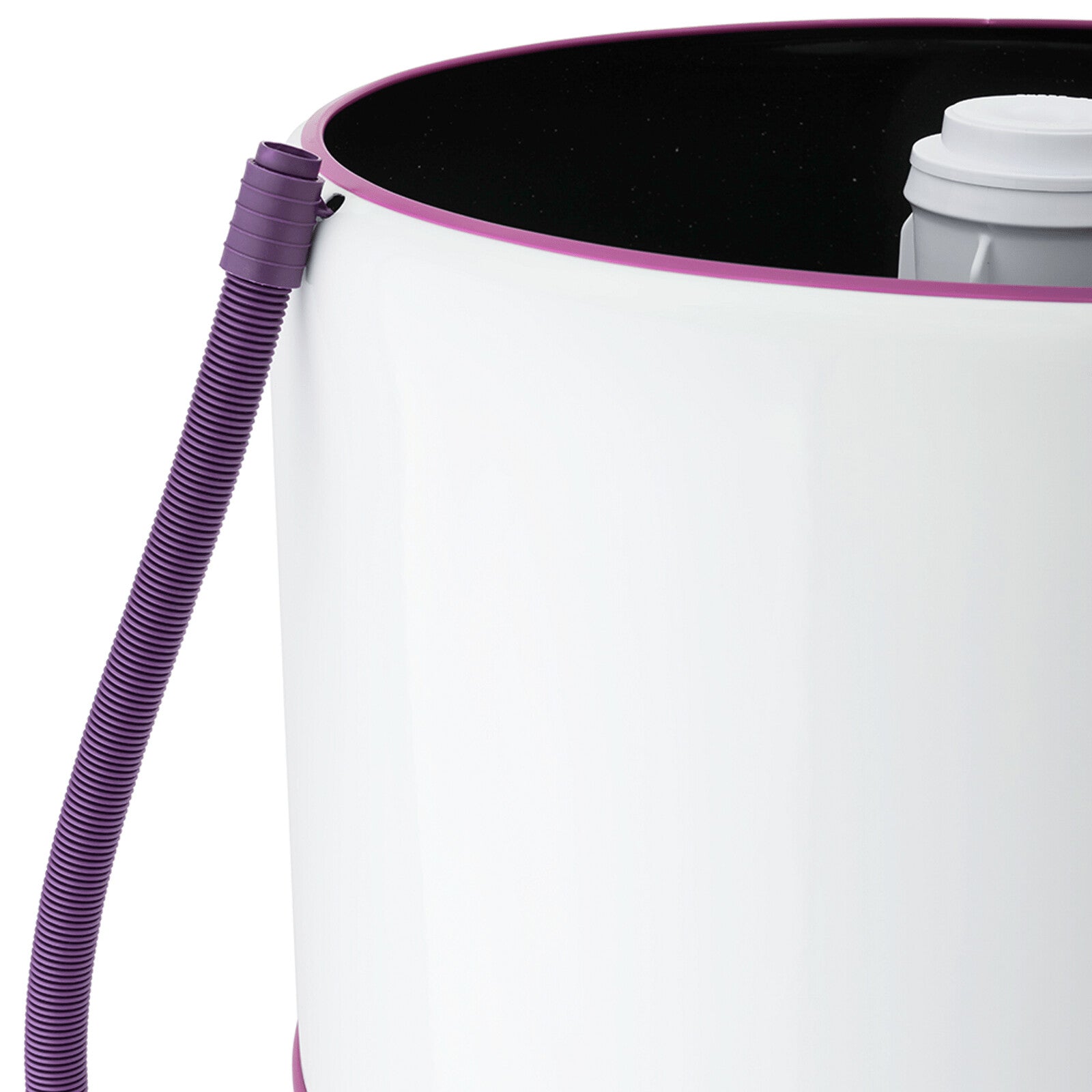 Acros ALF1551ER lavadora Carga superior 15 kg Rosa, Blanco