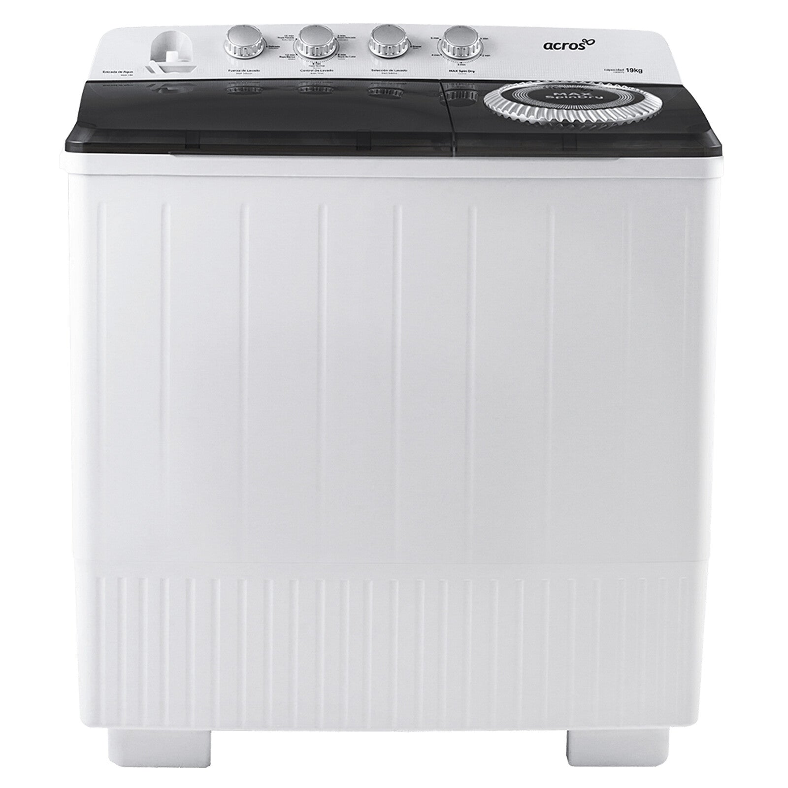 Acros ALD1945JE lavadora Carga superior 19 kg Blanco
